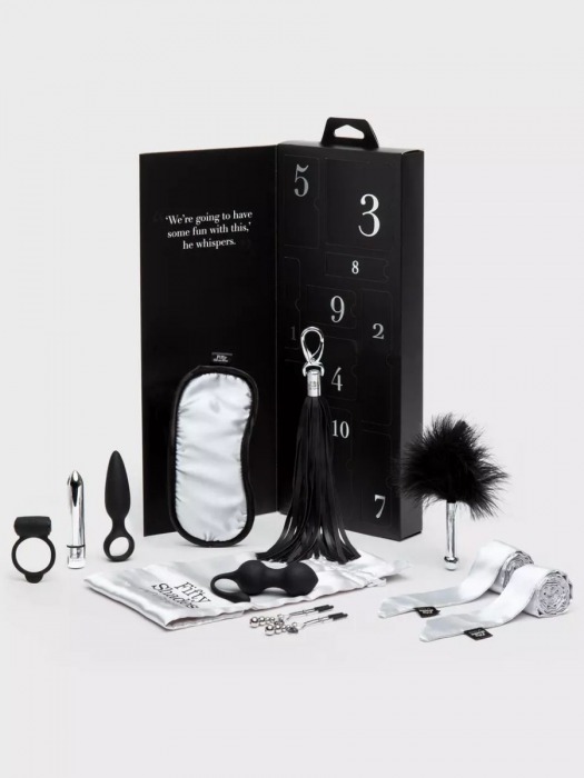 Эротический набор Pleasure Overload 10 Days of Play Gift Set - Fifty Shades of Grey - купить с доставкой в Набережных Челнах