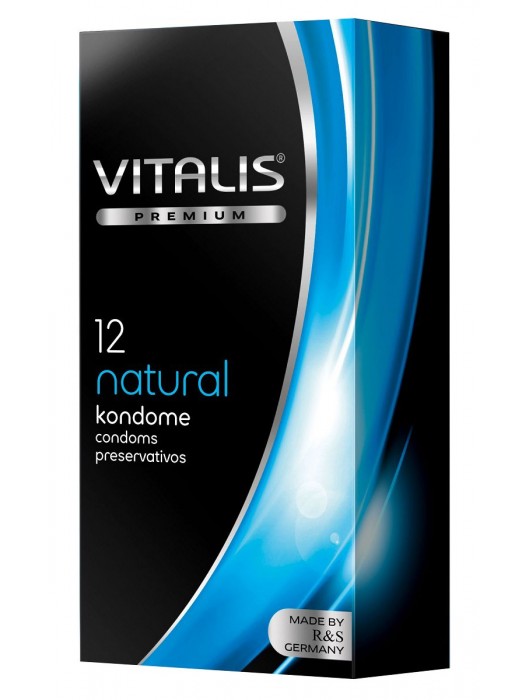 Классические презервативы VITALIS PREMIUM natural - 12 шт. - Vitalis - купить с доставкой в Набережных Челнах