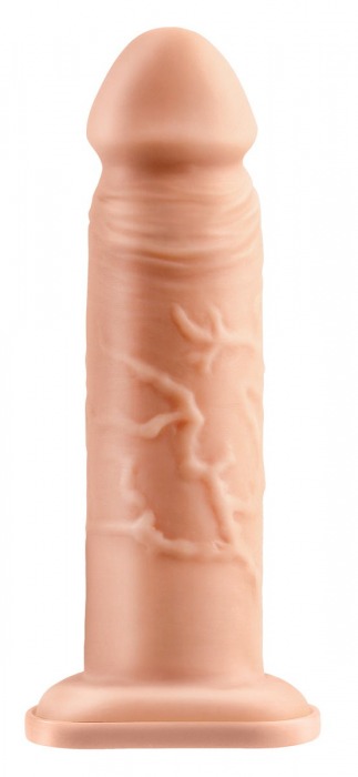 Телесный реалистичный фаллоимитатор с полостью Silicone Hollow Extension - 20 см. - Pipedream - купить с доставкой в Набережных Челнах
