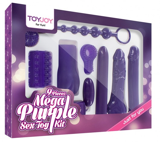 Эротический набор Toy Joy Mega Purple - Toy Joy - купить с доставкой в Набережных Челнах