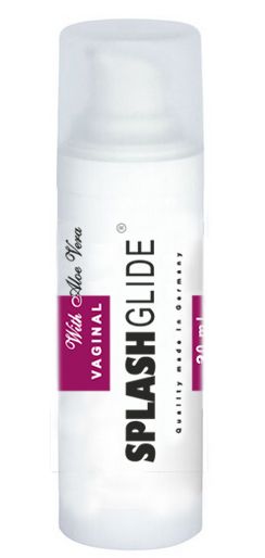 Ухаживающий лубрикант на водной основе Splashglide Vaginal With Aloe Vera - 30 мл. - Splashglide - купить с доставкой в Набережных Челнах