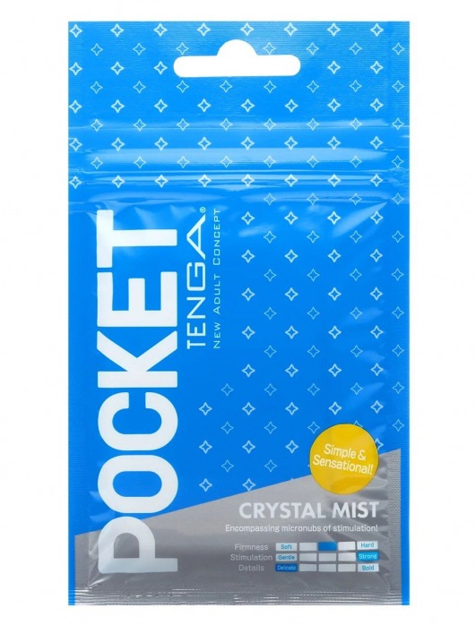 Карманный мастурбатор Crystal Mist - Tenga - в Набережных Челнах купить с доставкой