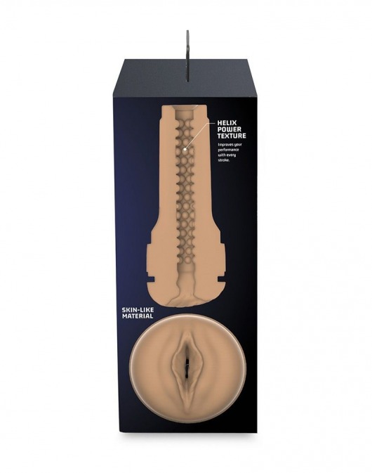 Телесный мастурбатор-вагина Feel Stroker - Kiiroo - в Набережных Челнах купить с доставкой