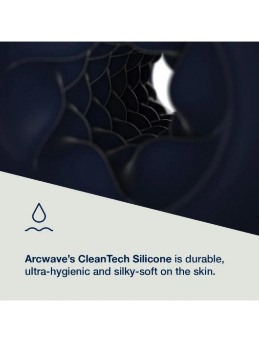 Синий мастурбатор с контролем всасывания Arcwave Pow Stroker - Arcwave - в Набережных Челнах купить с доставкой