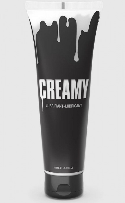 Смазка на водной основе Creamy с консистенцией спермы - 150 мл. - Strap-on-me - купить с доставкой в Набережных Челнах