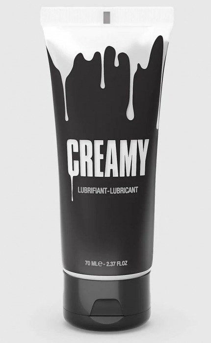 Смазка на водной основе Creamy с консистенцией спермы - 70 мл. - Strap-on-me - купить с доставкой в Набережных Челнах