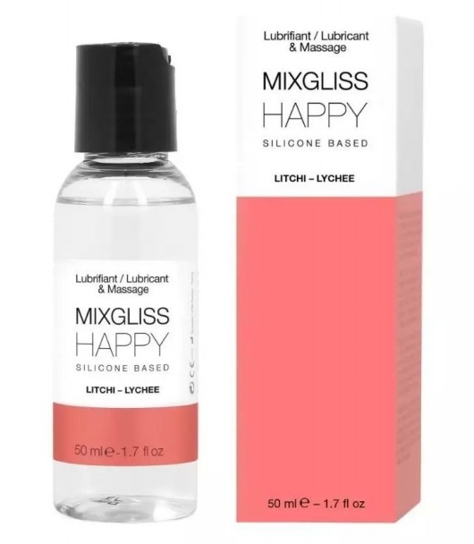 Смазка на силиконовой основе Mixgliss Happy - 50 мл. - Mixgliss - купить с доставкой в Набережных Челнах