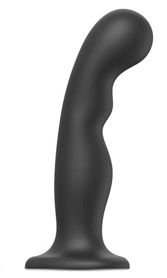 Черная насадка Strap-On-Me Dildo Plug P G size XXL - Strap-on-me - купить с доставкой в Набережных Челнах
