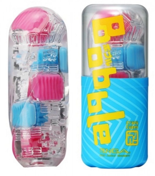 Мастурбатор Tenga Bobble Crazy Cubes - Tenga - в Набережных Челнах купить с доставкой
