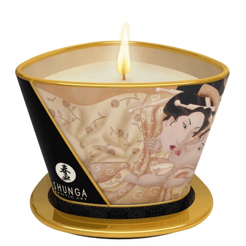 Массажная свеча Vanilla Fetish с ароматом ванили - 170 мл. - Shunga - купить с доставкой в Набережных Челнах