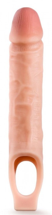 Телесная насадка на пенис 10 Inch Cock Sheath Extender - 25 см. - Blush Novelties - в Набережных Челнах купить с доставкой