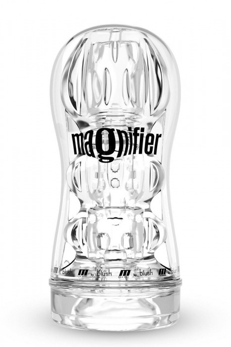Прозрачный мастурбатор Soft and Wet Magnifier - Blush Novelties - в Набережных Челнах купить с доставкой