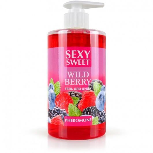 Гель для душа Sexy Sweet Wild Berry с ароматом лесных ягод и феромонами - 430 мл. -  - Магазин феромонов в Набережных Челнах