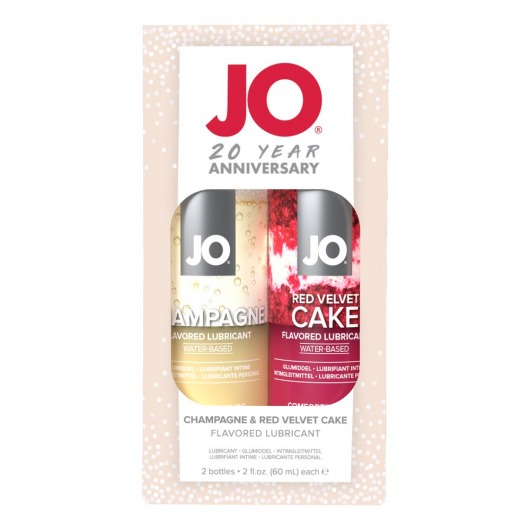 Подарочный набор из 2 лубрикантов Limited Edition 20 Year Anniversary Set - System JO - купить с доставкой в Набережных Челнах