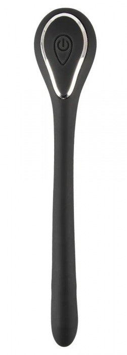 Черный гибкий уретральный стимулятор с вибрацией Vibrating Bendable Dilator - 13,5 см. - Orion - купить с доставкой в Набережных Челнах