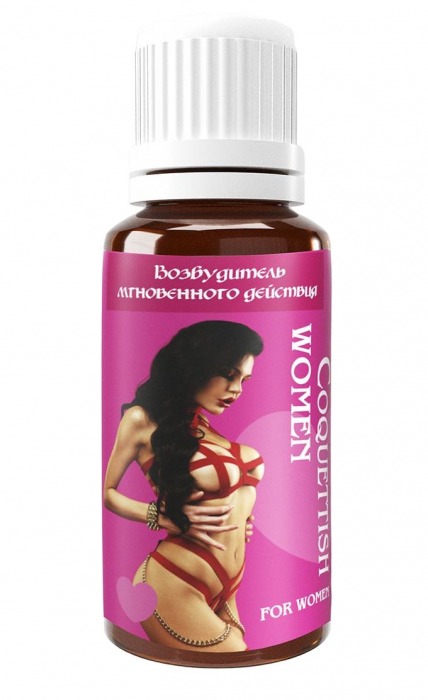 Возбудитель мгновенного действия Coquettish Women - 30 мл. - Миагра - купить с доставкой в Набережных Челнах