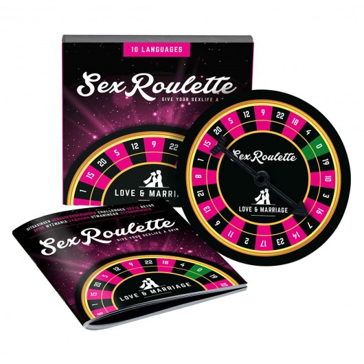 Настольная игра-рулетка Sex Roulette Love   Marriage - Tease&Please - купить с доставкой в Набережных Челнах