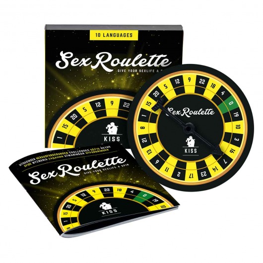 Настольная игра-рулетка Sex Roulette Kiss - Tease&Please - купить с доставкой в Набережных Челнах