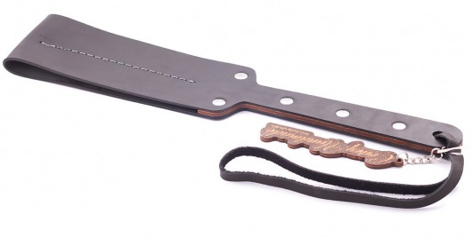 Гладкий мягкий удлиненный пэддл с заклепками - 32 см. - Crazy Handmade - купить с доставкой в Набережных Челнах