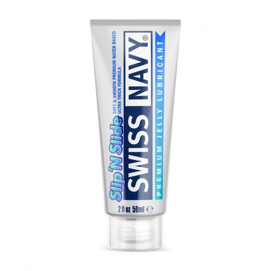 Лубрикант-желе на водной основе Premium Jelly Lubricant - 59 мл. - Swiss navy - купить с доставкой в Набережных Челнах
