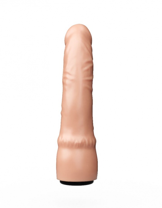 Телесная насадка в форме фаллоса для трусиков с плугом - 19,3 см. - LOVETOY (А-Полимер) - купить с доставкой в Набережных Челнах
