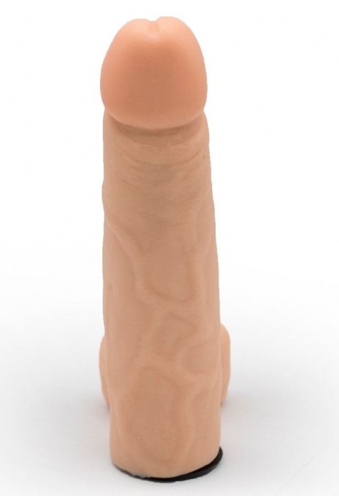 Фаллоимитатор телесного цвета на трусиках с плугом - 16,5 см. - LOVETOY (А-Полимер) - купить с доставкой в Набережных Челнах