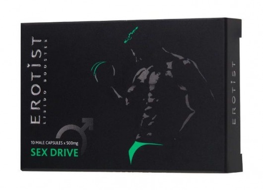 Капсулы для мужчин для повышения либидо Erotist SEX DRIVE - 10 капсул (500 мг.) - Erotist Libido Booster - купить с доставкой в Набережных Челнах