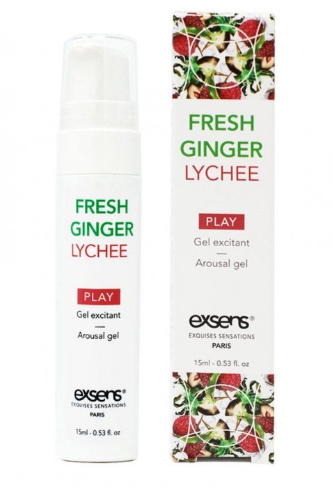Возбуждающий гель Fresh Ginger Lychee Arousal Gel - 15 мл. - Exsens - купить с доставкой в Набережных Челнах