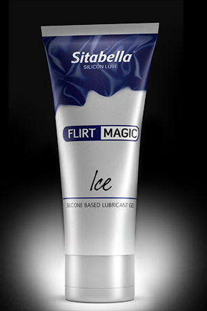 Силиконовая гель-смазка FLIRT MAGIC Ice с лёгким пролонгирующим эффектом - 75 мл. - Sitabella - купить с доставкой в Набережных Челнах