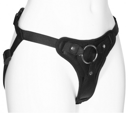 Женские трусики для фиксации насадки кольцом с внутренней насадкой - LOVETOY (А-Полимер) - купить с доставкой в Набережных Челнах