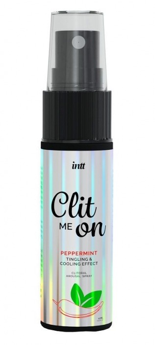 Клиторальный возбуждающий спрей Clit Me On Peppermint - 12 мл. - INTT - купить с доставкой в Набережных Челнах