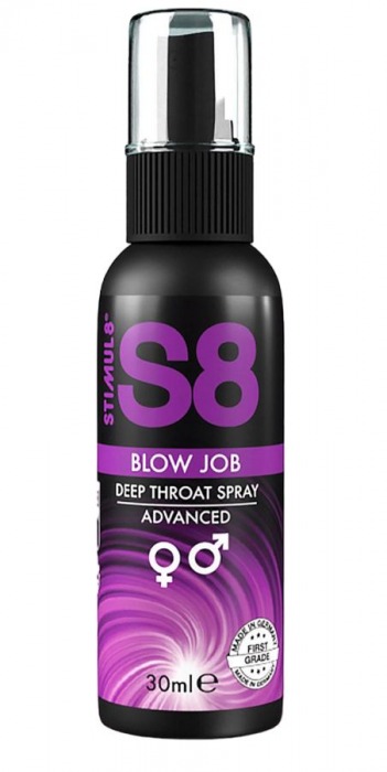Лубрикант для орального секса S8 Deep Throat Spray - 30 мл. - Stimul8 - купить с доставкой в Набережных Челнах