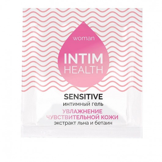 Саше интимного геля на водной основе Intim Health Sensitive - 3 гр. - Биоритм - купить с доставкой в Набережных Челнах