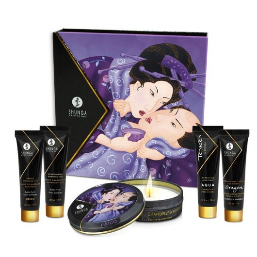 Подарочный набор Geishas secret из 5 предметов - Shunga - купить с доставкой в Набережных Челнах