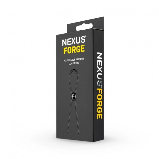 Черное эрекционное лассо Nexus Forge Single - Nexus Range - в Набережных Челнах купить с доставкой