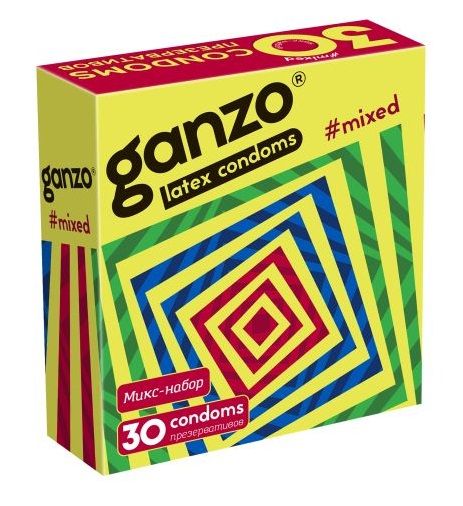 Микс-набор из 30 презервативов Ganzo Mixed - Ganzo - купить с доставкой в Набережных Челнах