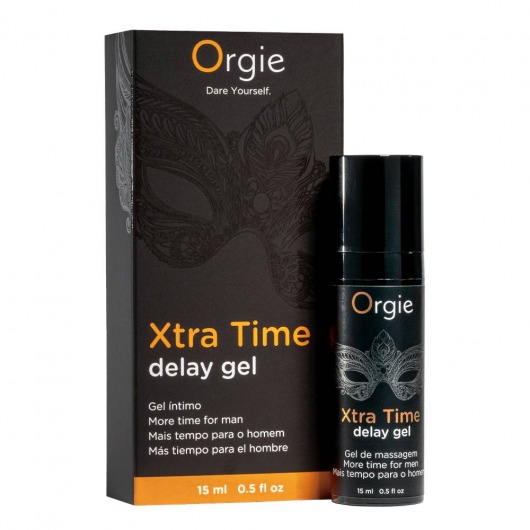 Продлевающий гель Orgie Xtra Time Delay Gel - 15 мл. - ORGIE - купить с доставкой в Набережных Челнах