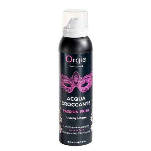 Хрустящая пенка для массажа Acqua Croccante Passion Fruit - 150 мл. - ORGIE - купить с доставкой в Набережных Челнах