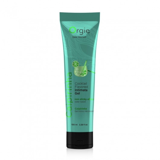 Съедобный интимный гель Orgie Lube Tube Cocktail Caipirinha - 100 мл. - ORGIE - купить с доставкой в Набережных Челнах