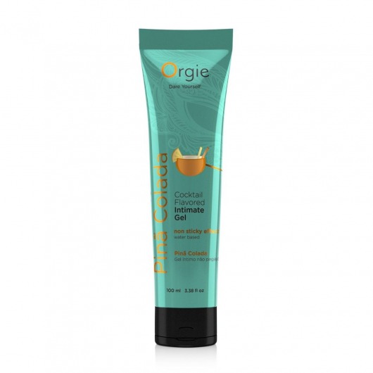 Съедобный интимный гель Orgie Lube Tube Cocktail Pina Colada - 100 мл. - ORGIE - купить с доставкой в Набережных Челнах