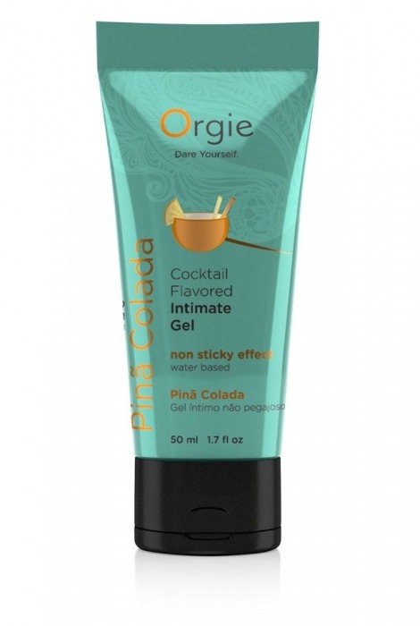 Съедобный интимный гель Orgie Lube Tube Cocktail Pina Colada - 50 мл. - ORGIE - купить с доставкой в Набережных Челнах