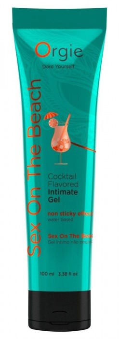 Съедобный интимный гель Orgie Lube Tube Cocktail Sex On The Beach - 100 мл. - ORGIE - купить с доставкой в Набережных Челнах