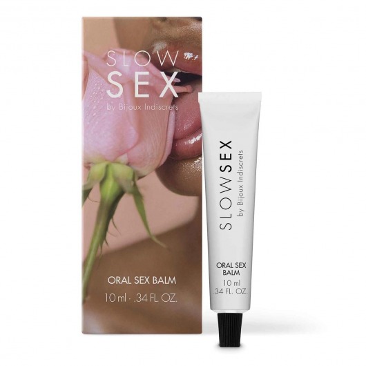 Бальзам для орального секса Slow Sex Oral Sex Balm - 10 мл. - Bijoux Indiscrets - купить с доставкой в Набережных Челнах