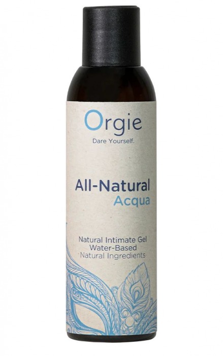 Интимный гель на водной основе Orgie All-Natural Acqua - 150 мл. - ORGIE - купить с доставкой в Набережных Челнах