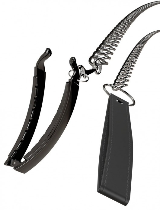 Зажим для половых губ с поводком Pussy Clamp With A Leash - Orion - купить с доставкой в Набережных Челнах
