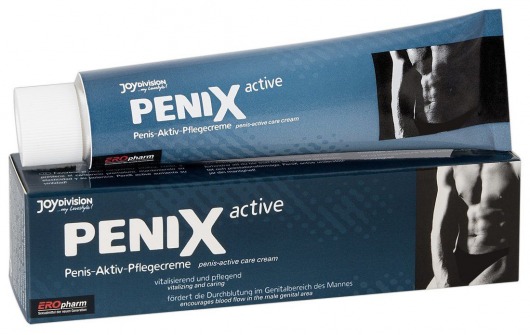 Возбуждающий крем для мужчин PeniX active - 75 мл. - Joy Division - купить с доставкой в Набережных Челнах