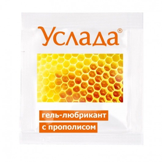 Гель-лубрикант «Услада с прополисом» - 3 гр. - Биоритм - купить с доставкой в Набережных Челнах
