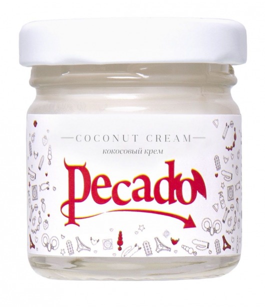 Массажная свеча Сoconut Cream - 35 мл. - Pecado - купить с доставкой в Набережных Челнах