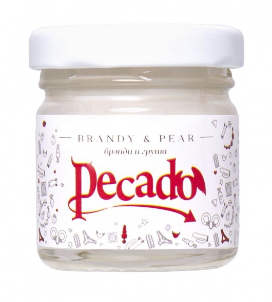 Массажная свеча Brandy   Pear - 35 мл. - Pecado - купить с доставкой в Набережных Челнах
