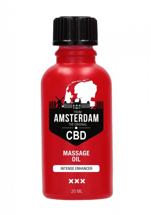 Стимулирующее масло Intense CBD from Amsterdam - 20 мл. - Shots Media BV - купить с доставкой в Набережных Челнах